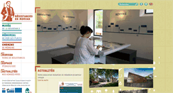 Desktop Screenshot of museeresistancemorvan.fr